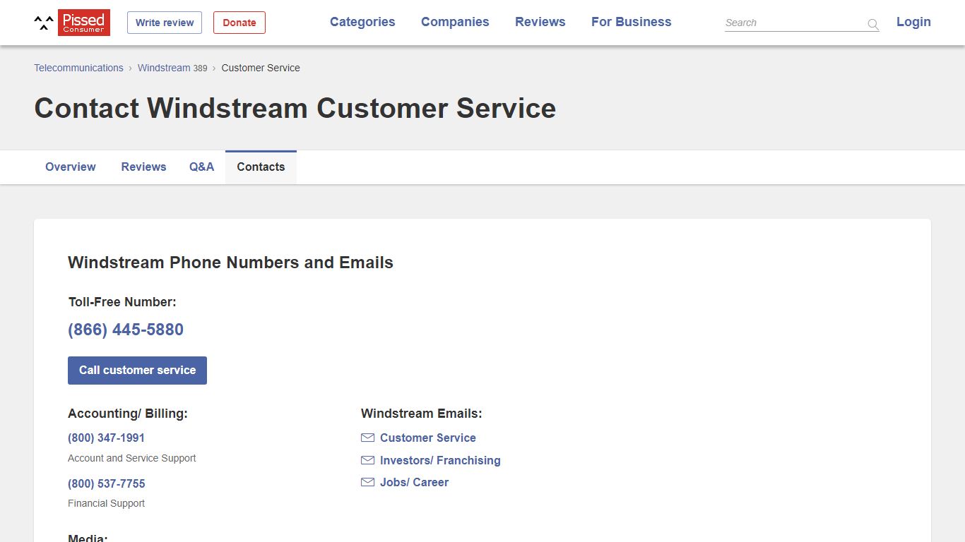 Windstream Customer Service Phone Number (866) 445-5880, Email, Help Center